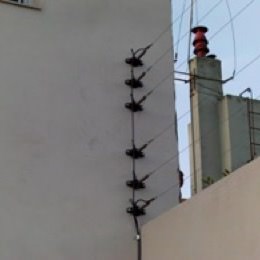 Aisladores pin lock de amurar